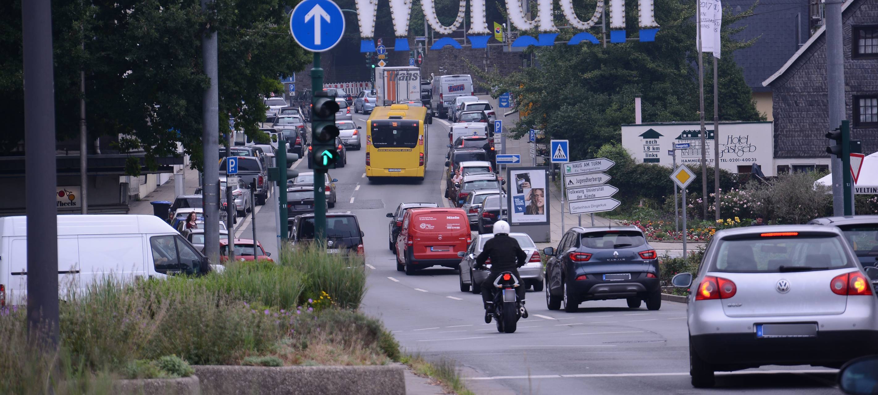 Baustelle in Essen wird früher fertig