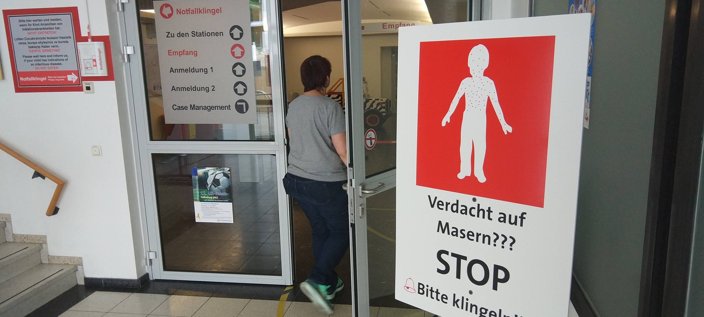 Masern in Essen - Gesundheitsamt schlägt Alarm