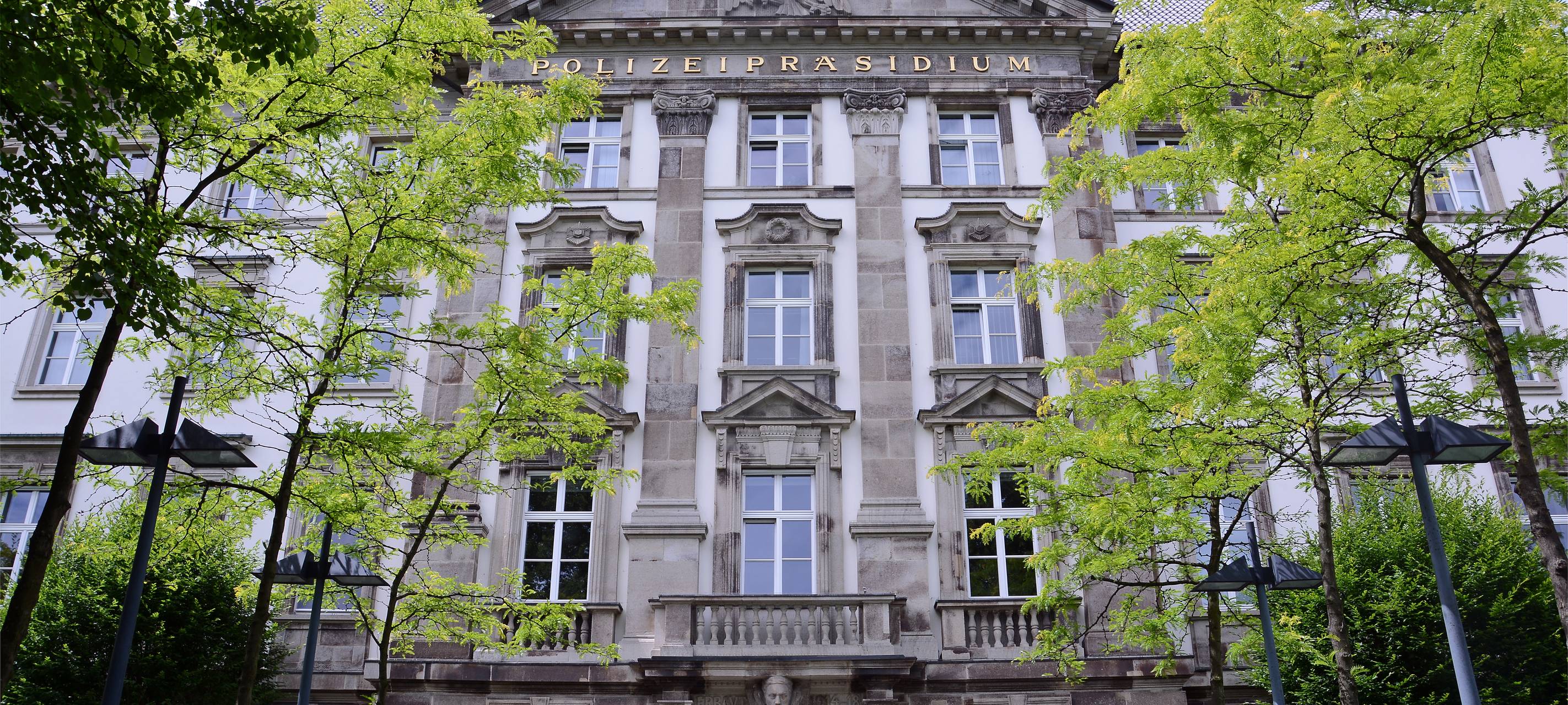 So sieht das Polizeipräsidium Essen heute aus.