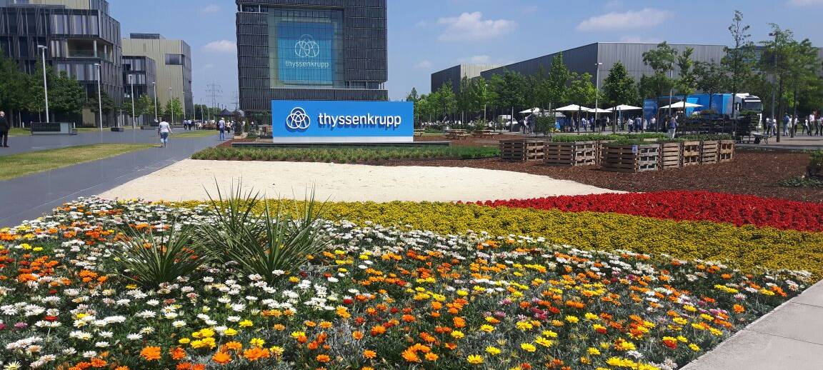 Essen verhängt Durchfahrtsverbot im Thyssenkrupp-Quartier