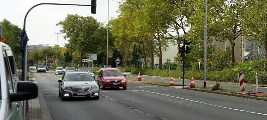 Einschränkungen auf wichtiger Straße in Essen: Hier könnte es voll werden