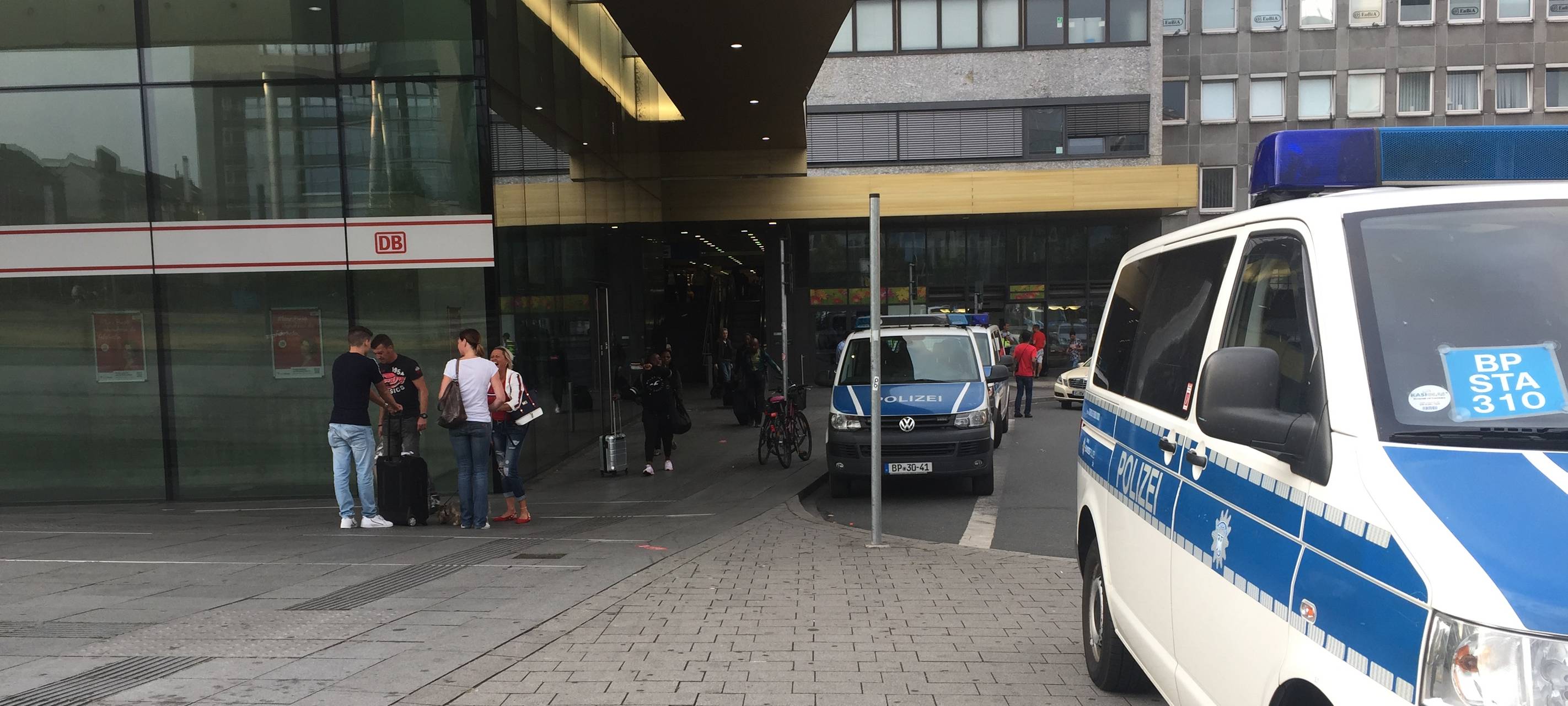 Bundespolizei Einsatz am HBF