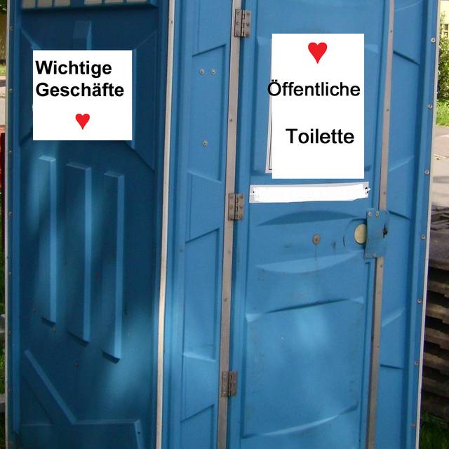 Radio Essen Dixiklo, öffentliche Toilette