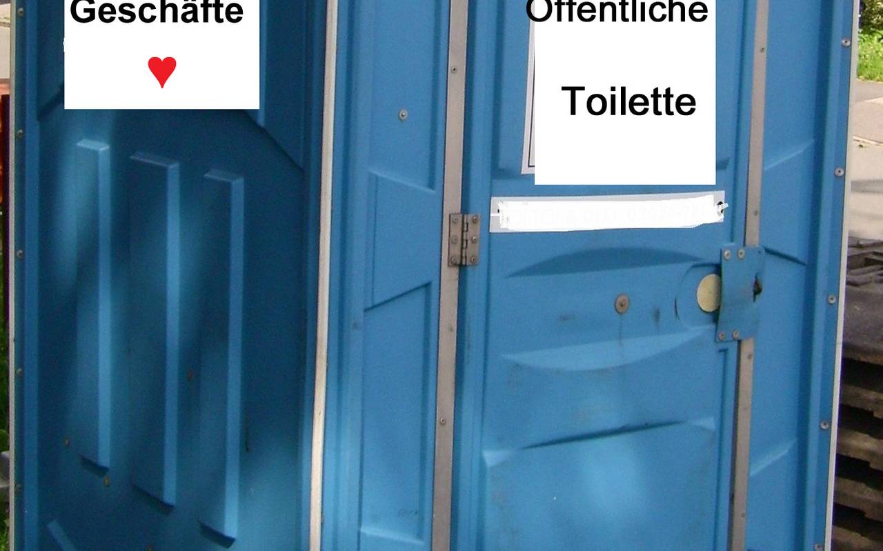 Radio Essen Dixiklo, öffentliche Toilette