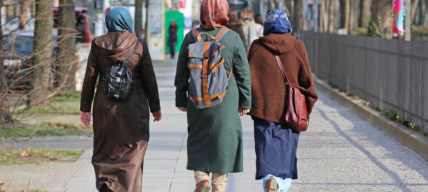 Essen zeigt Solidarität mit Frauen im Iran