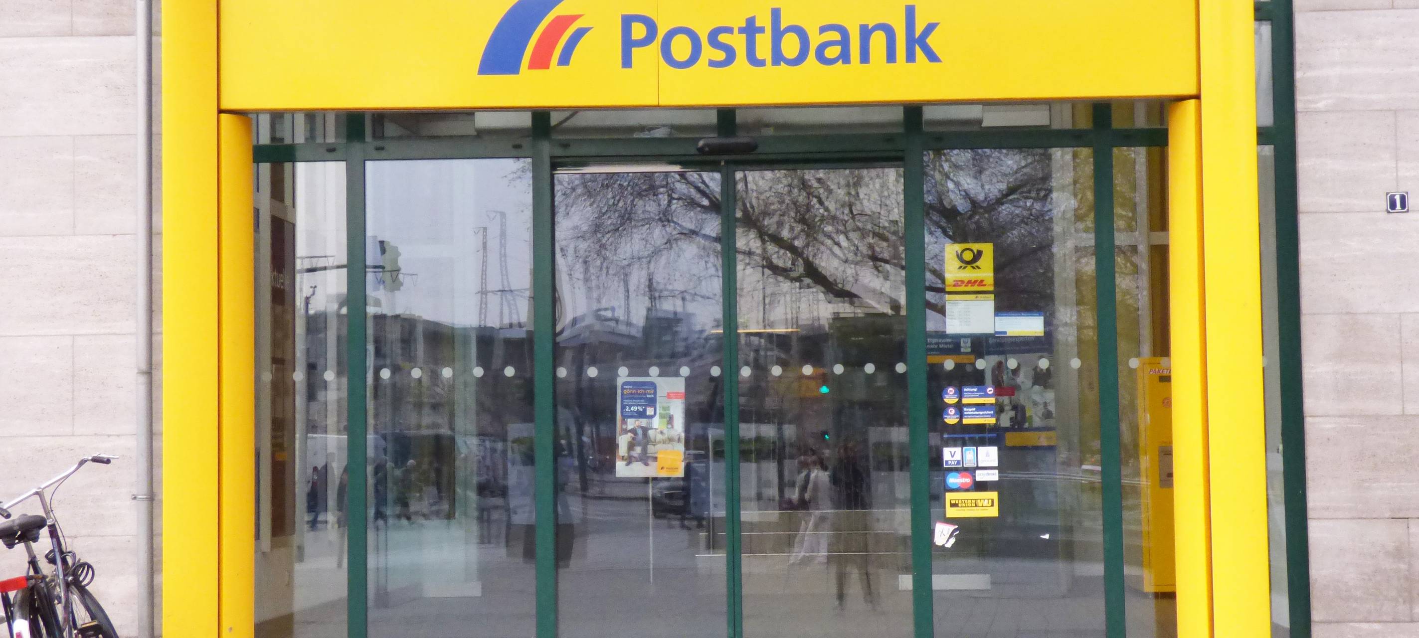 Postbank in Essen heute zu