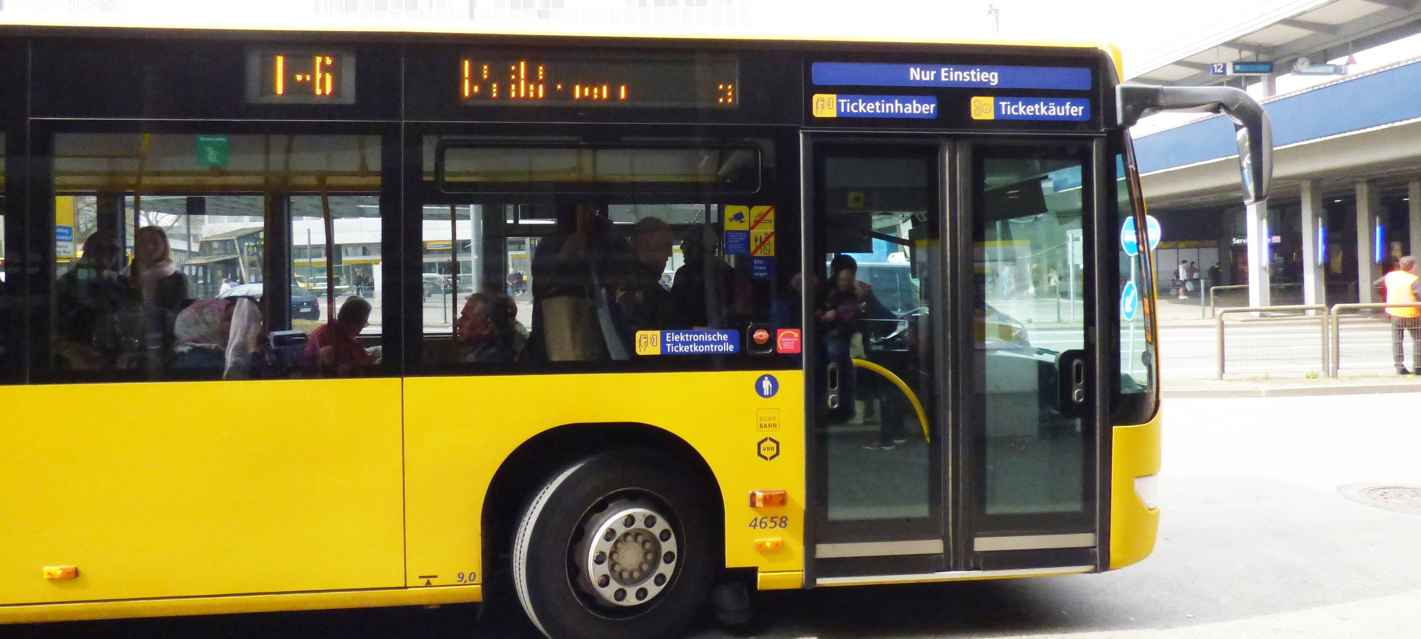 In Essen fährt jetzt ein Sicherheitsdienst im Bus mit