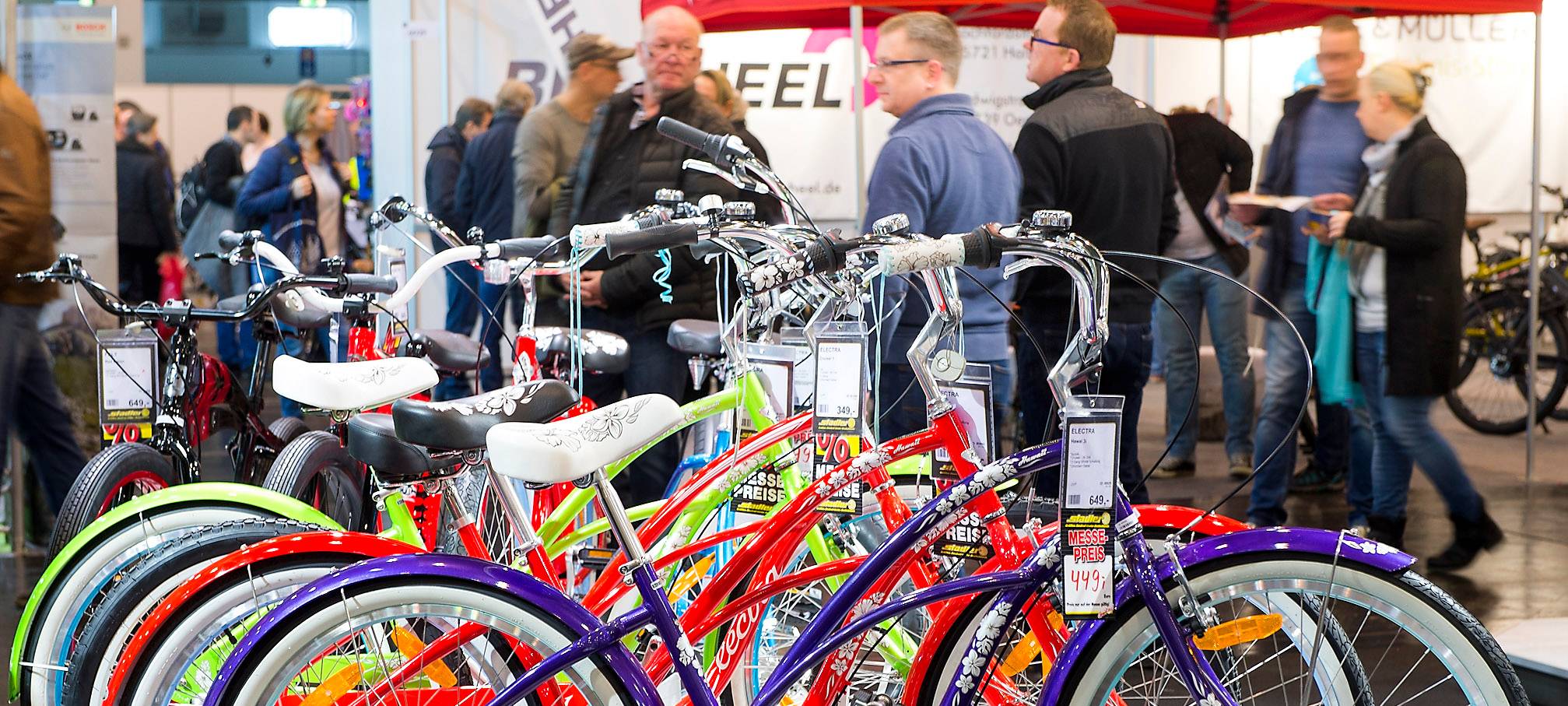 Fahrradmesse in Essen-Rüttenscheid startet