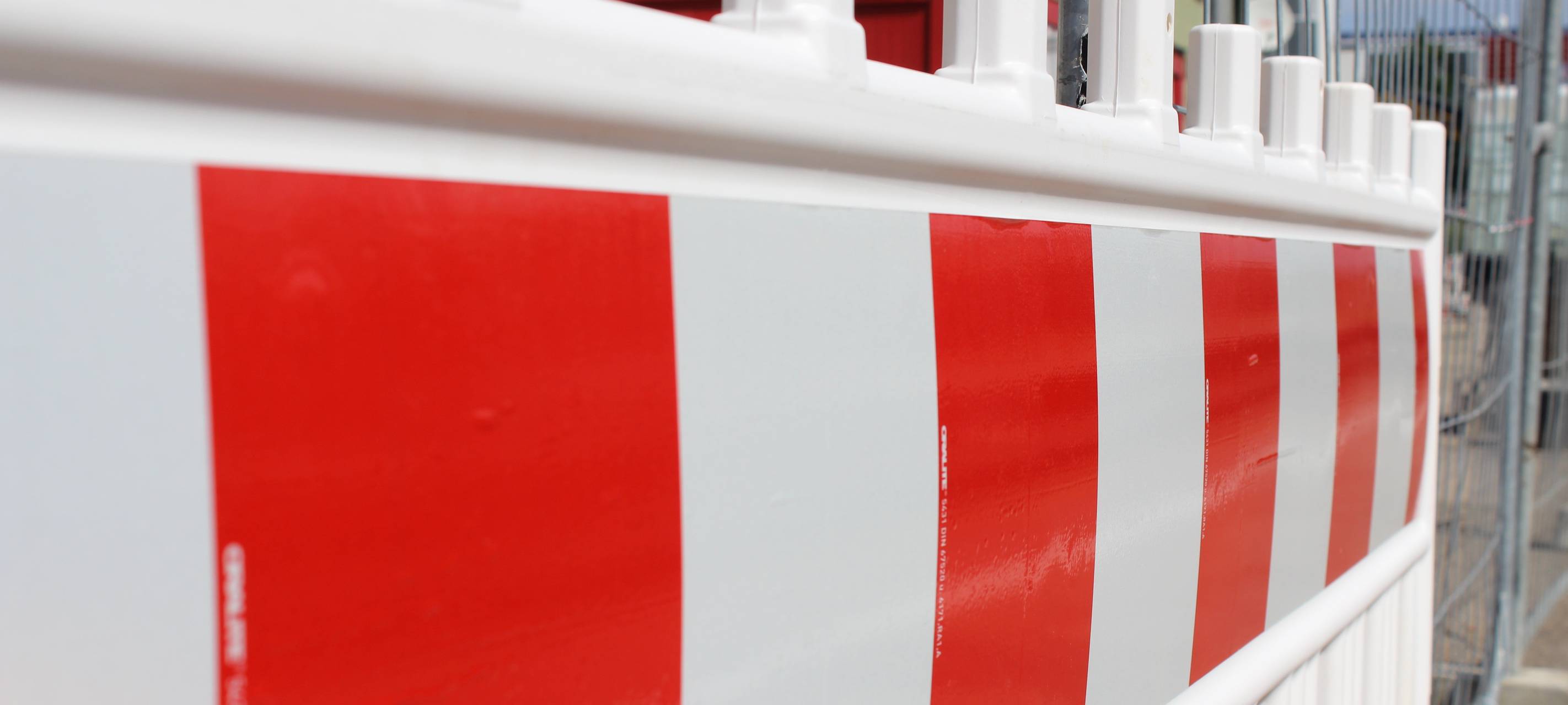 Eine Straßenbarke in Nahaufnahme.