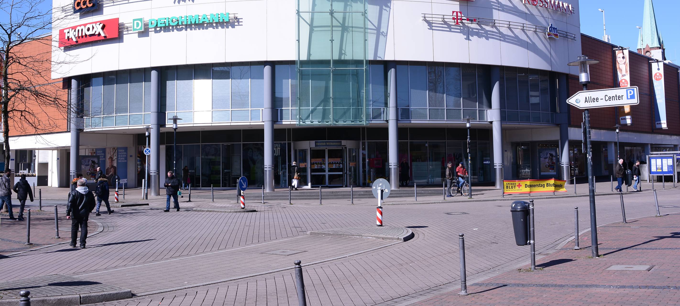 Einkaufszentrum in Essen evakuiert