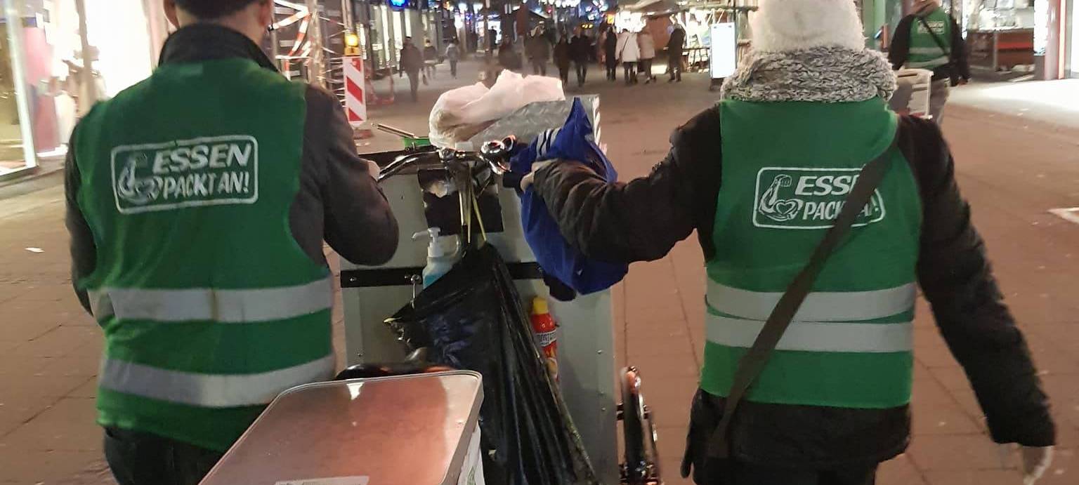 Essen packt an / warm durch die Nacht