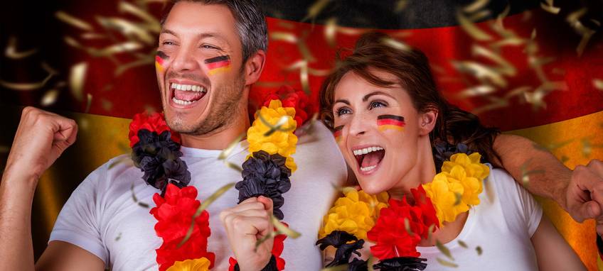 Essen: Public Viewing zum Deutschland-Spiel