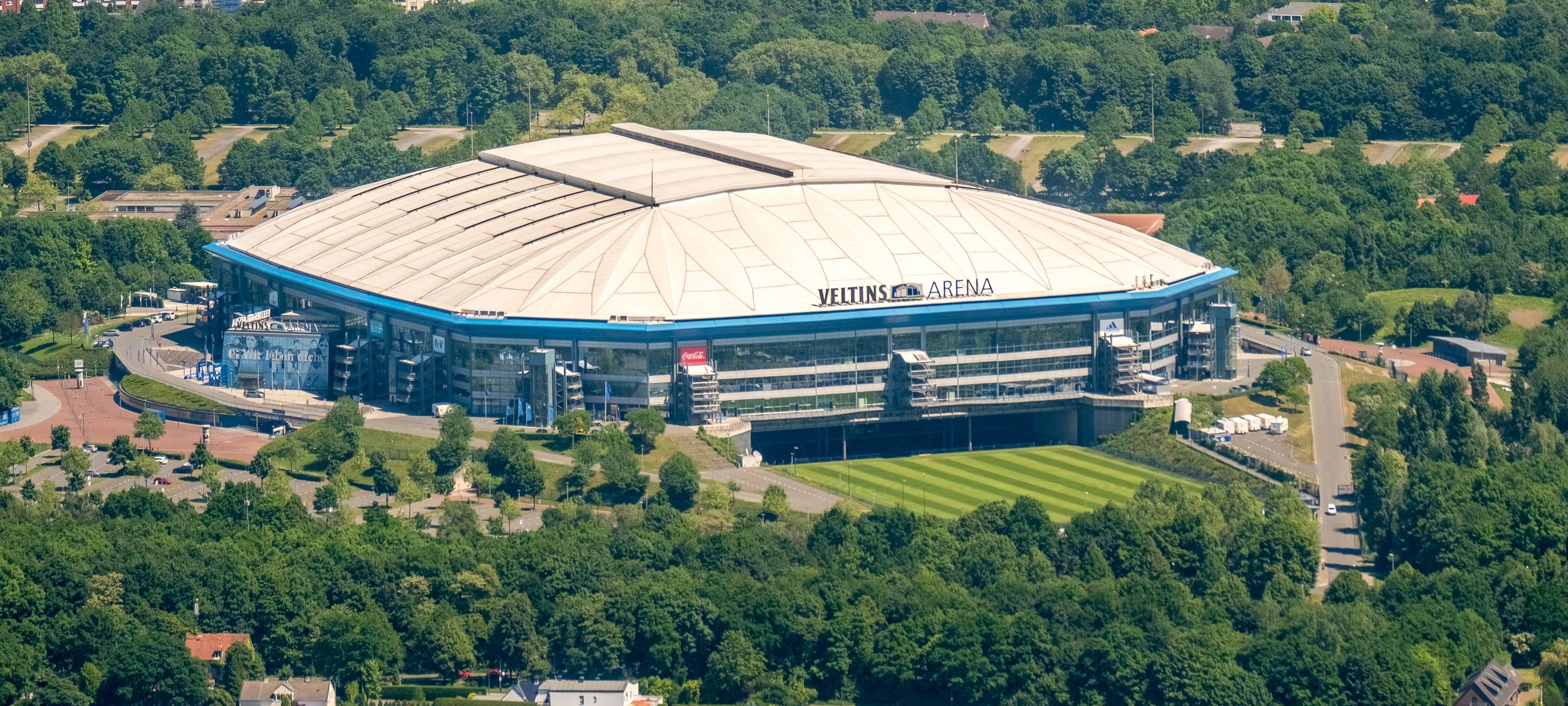 Frau aus Essen verirrt sich in Veltins-Arena