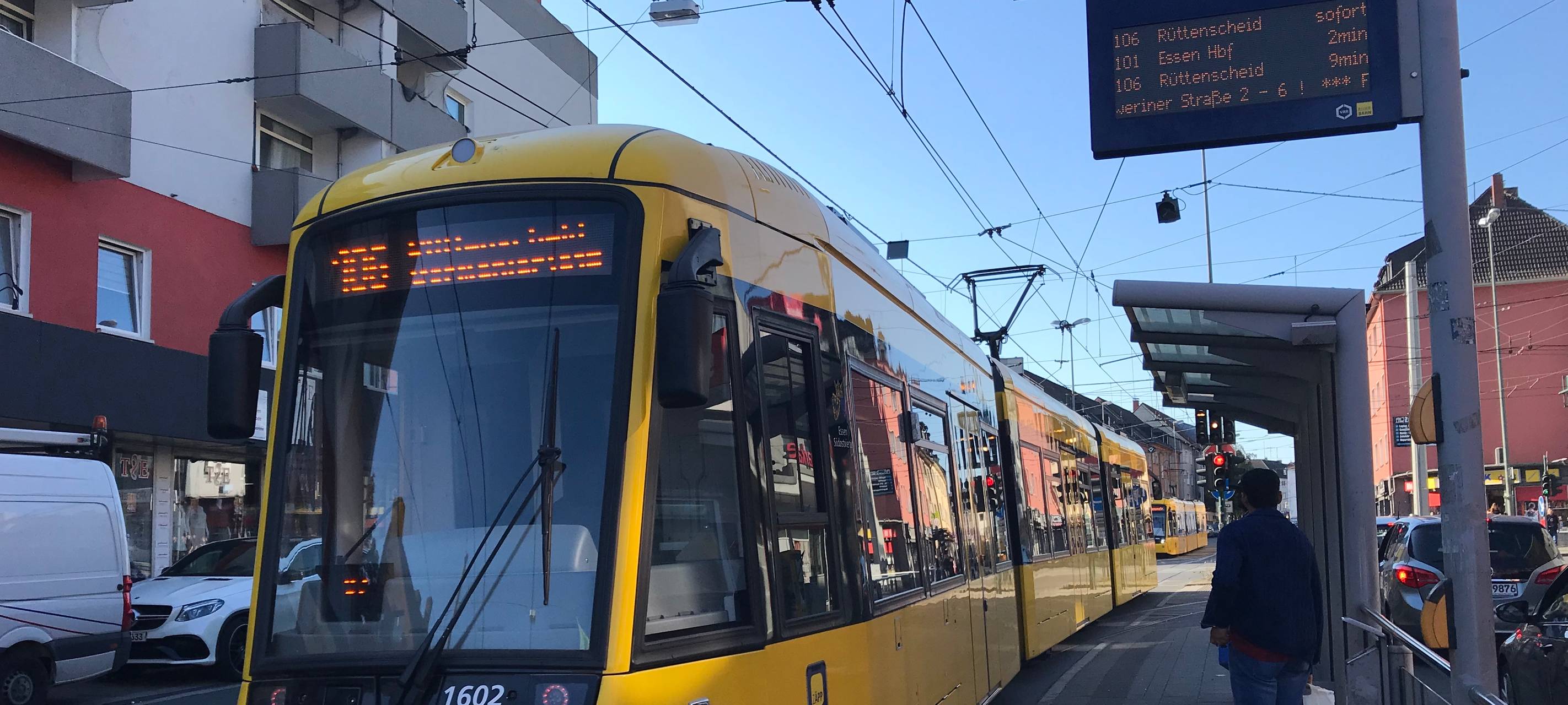 Straßenbahnen in Essen fahren nicht: Ruhrbahn erneuert Gleise