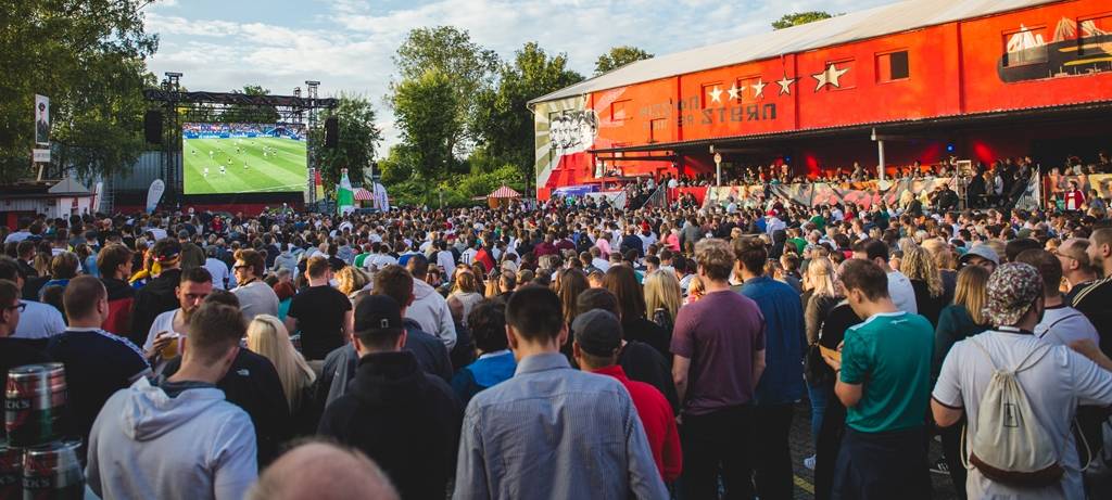 Essen: Public Viewing zur Fußball-EM