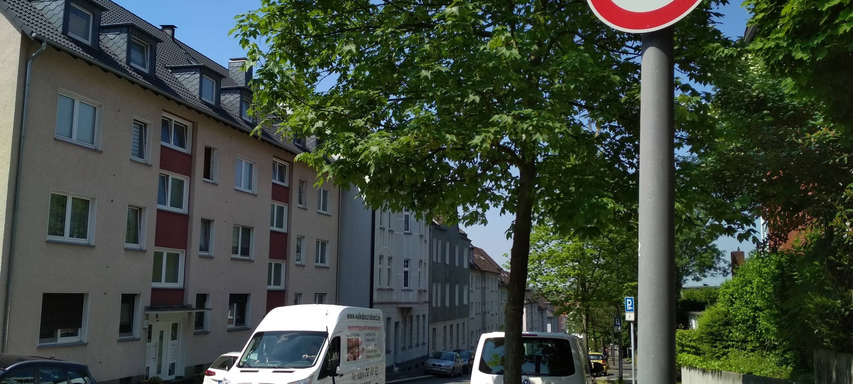 Rohrbruch in Essen - Vollsperrung und Busumleitung