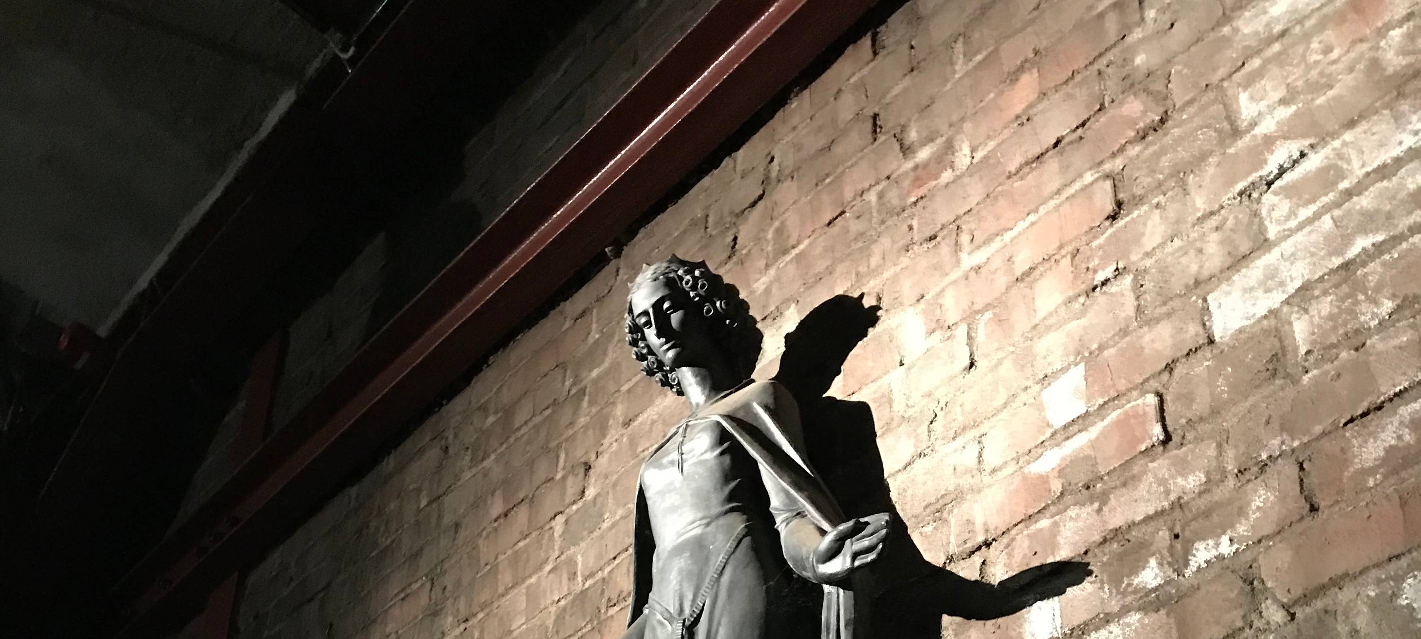 Die heilige St. Barbara, Schutzpatronin der Bergmänner an der Zeche Zollverein