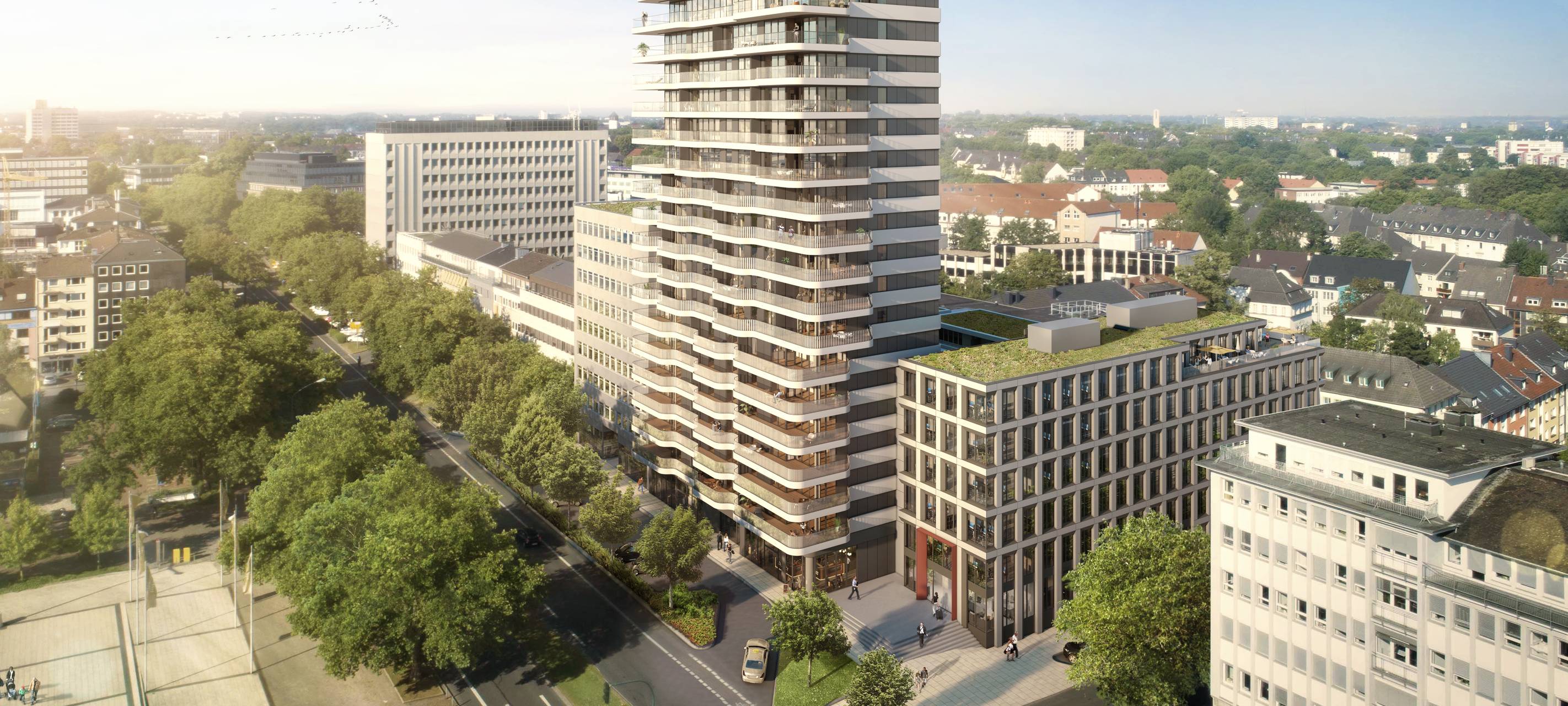 Wohnhochhaus Huyssenallee