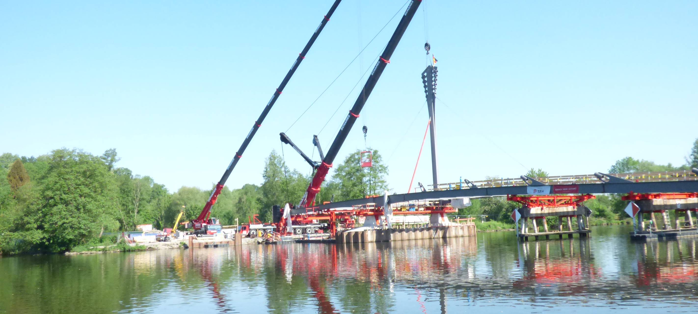 Neue Kampmannbrücke in Essen wird eröffnet