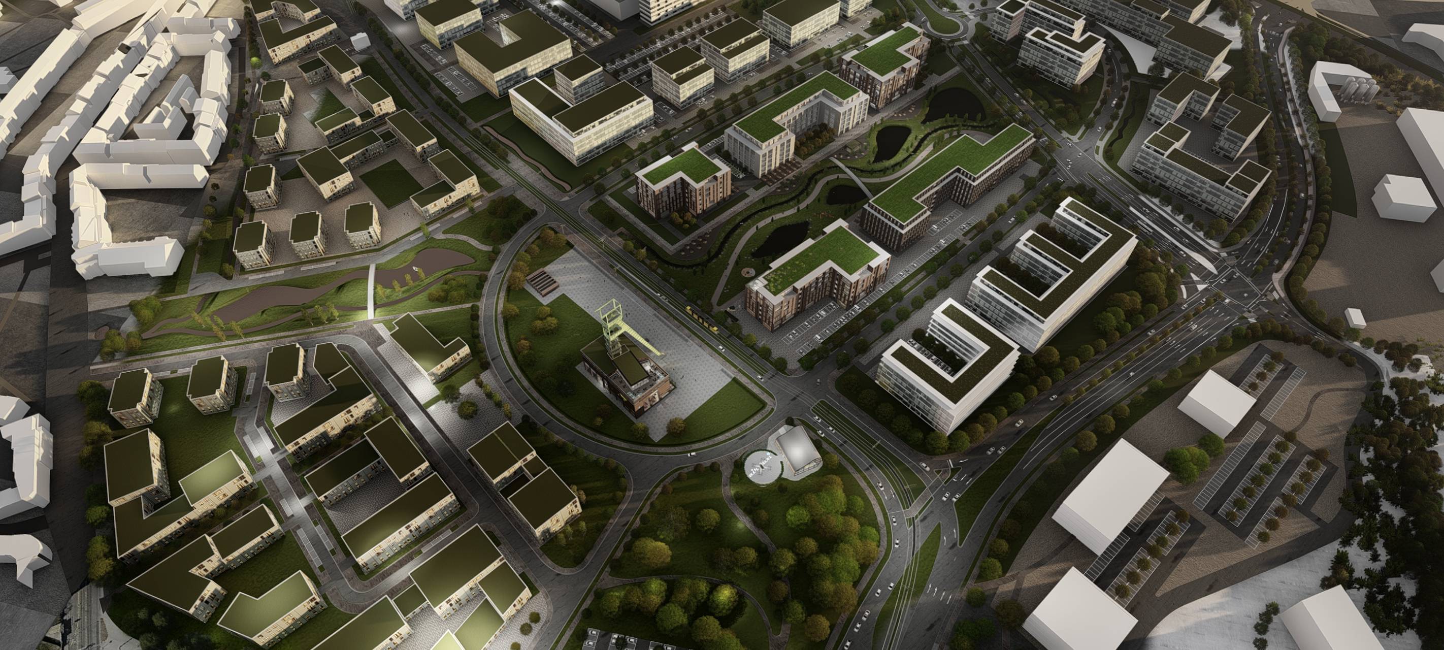 Masterplan für den neuen Stadtteil "Essen 51" in Essen