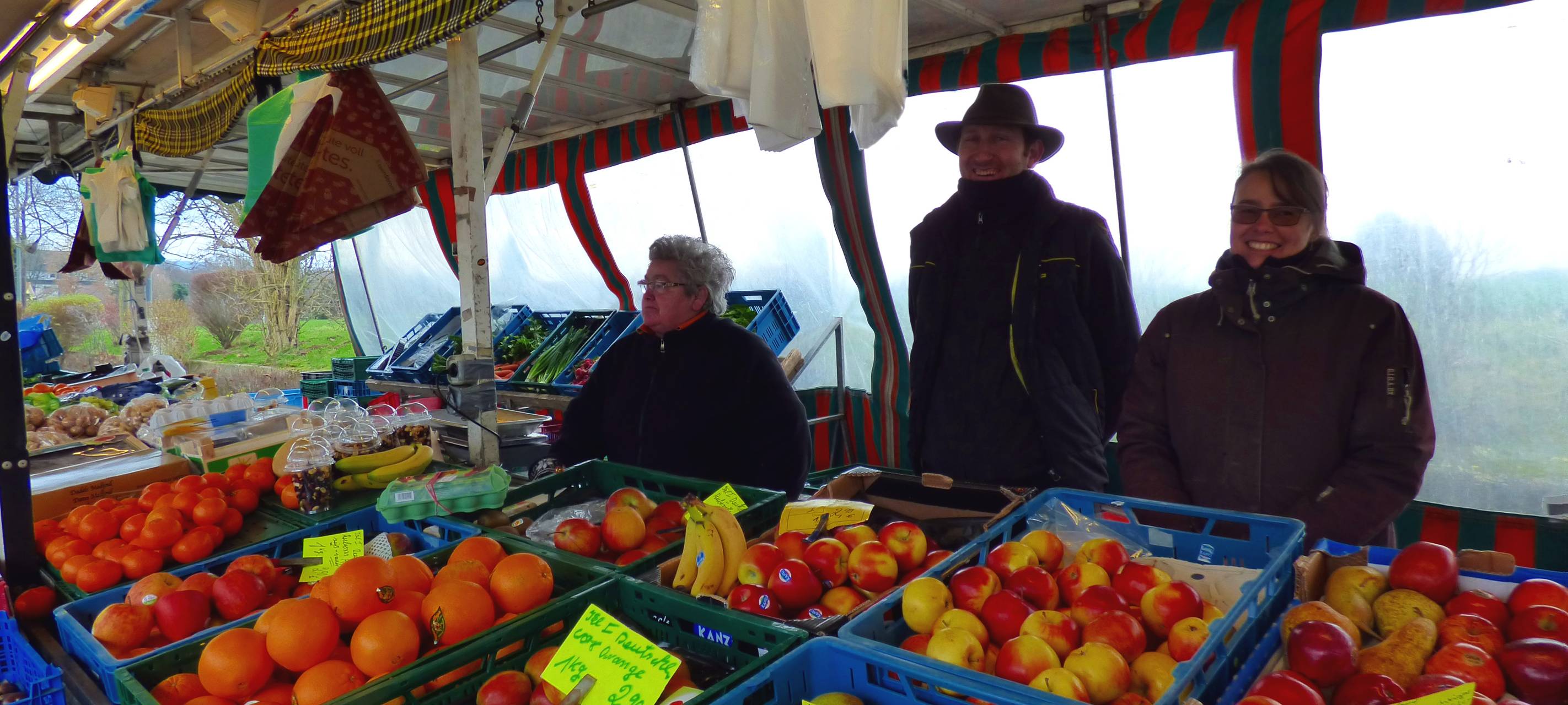 Wochenmarkt in Burgaltendorf