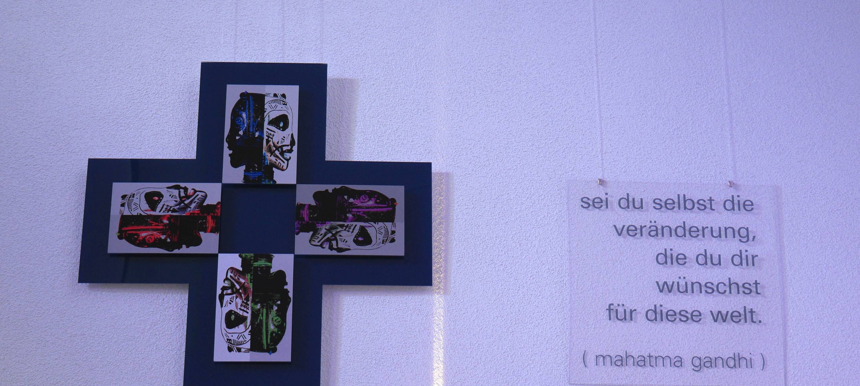 Ausstellung Kreuzeskirche: "mein kreuz" von Alfred Kriege