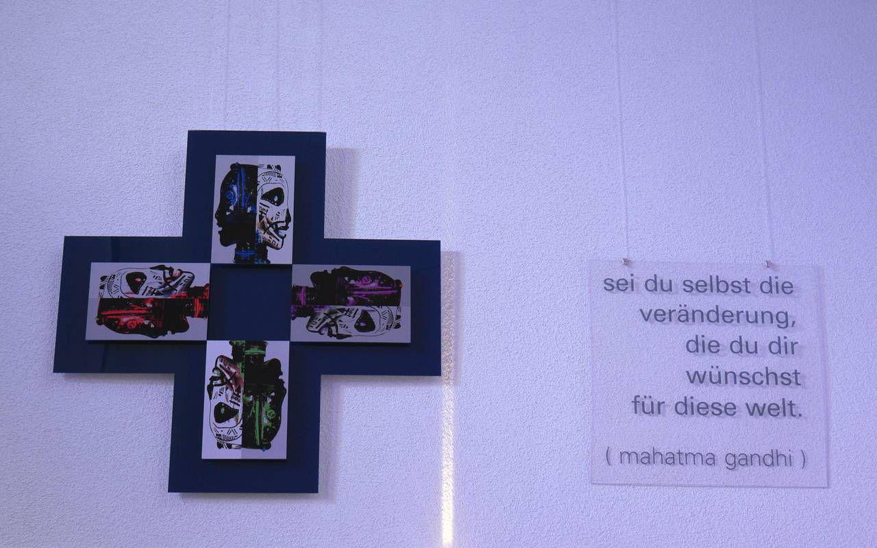 Ausstellung Kreuzeskirche: "mein kreuz" von Alfred Kriege