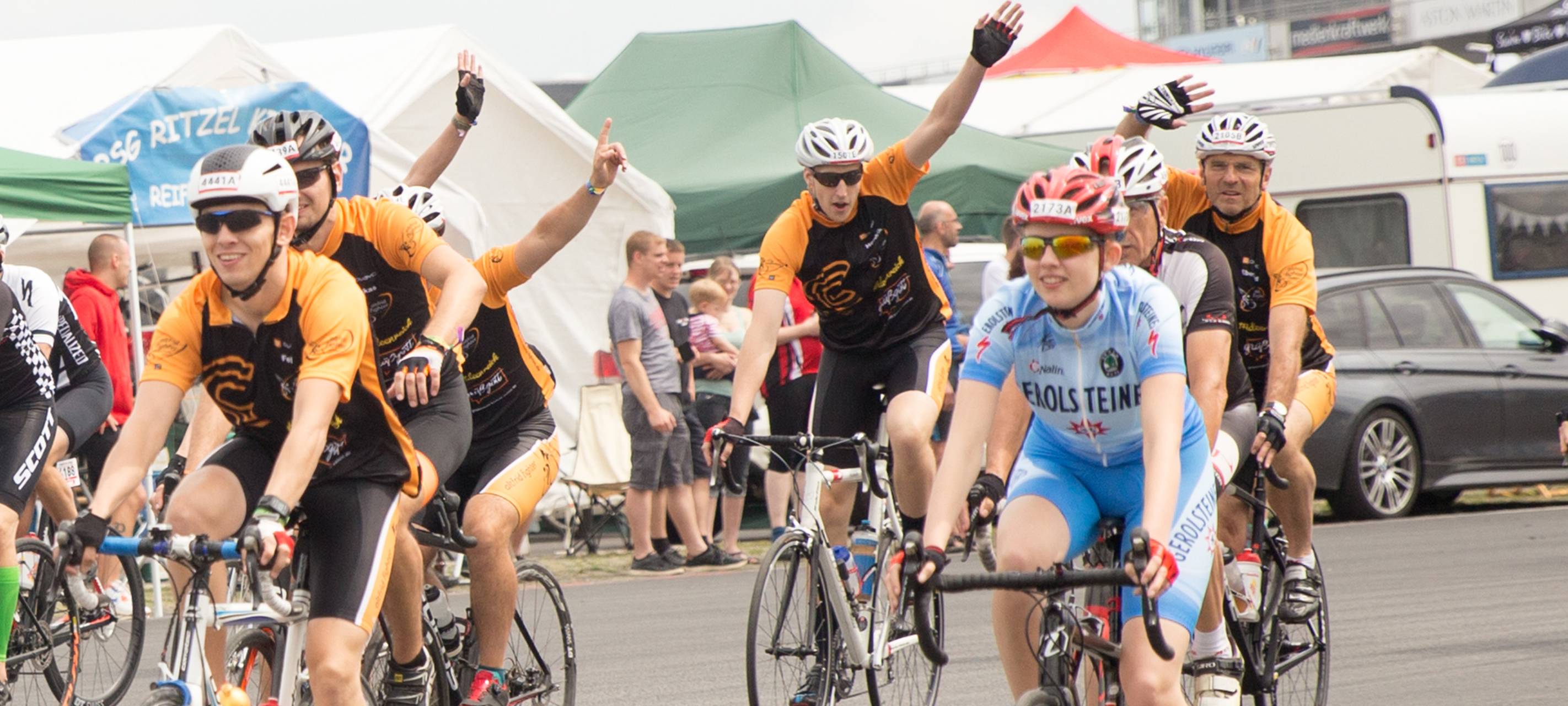 Die Altfrid Fighters bei Rad am Ring auf dem Nürburgring 2019.