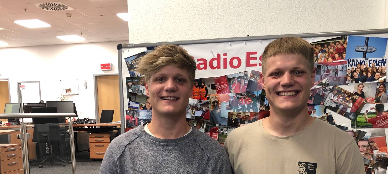 Ruhrcharts am 20. Juli mit Finn & Jonas