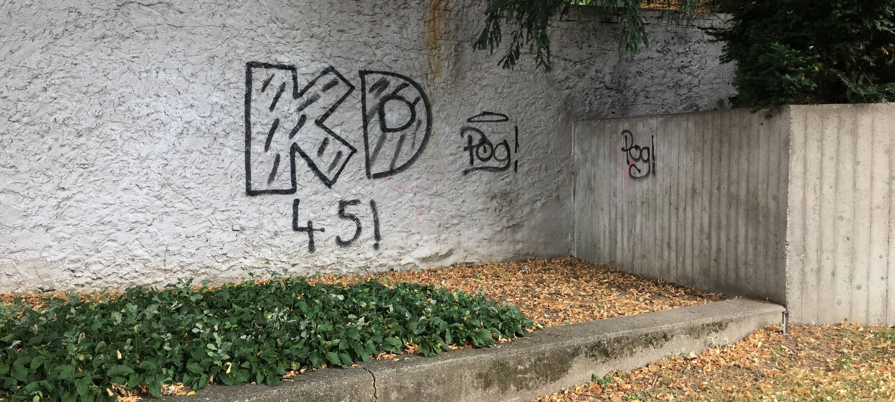 Illegale Sprayer in Kupferdreh gesucht