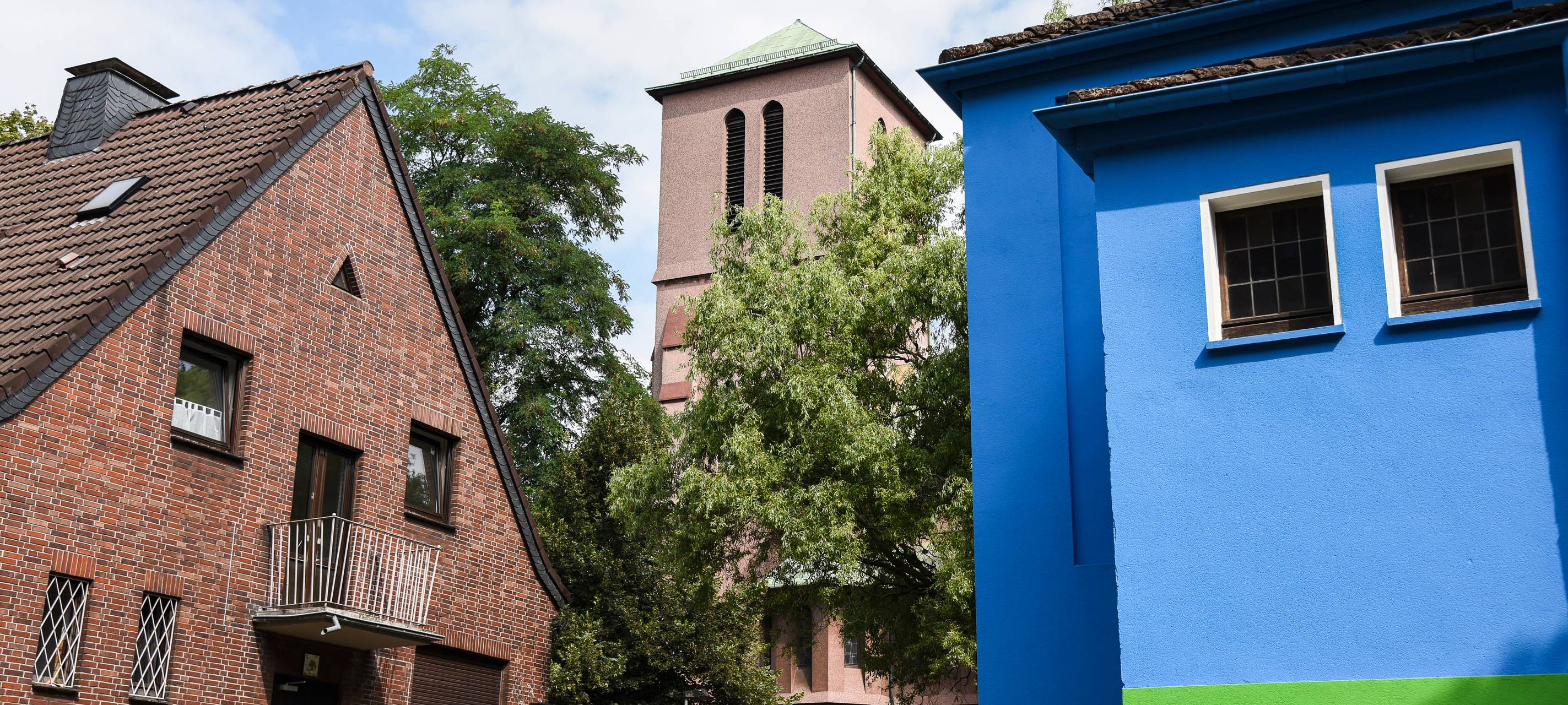 Die Lutherkirche in Frohnhausen