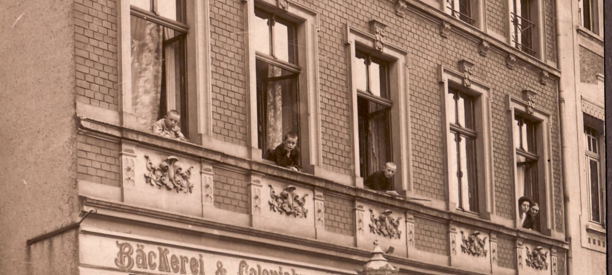 Die Bäckerei Holtkamp im Jahr 1914