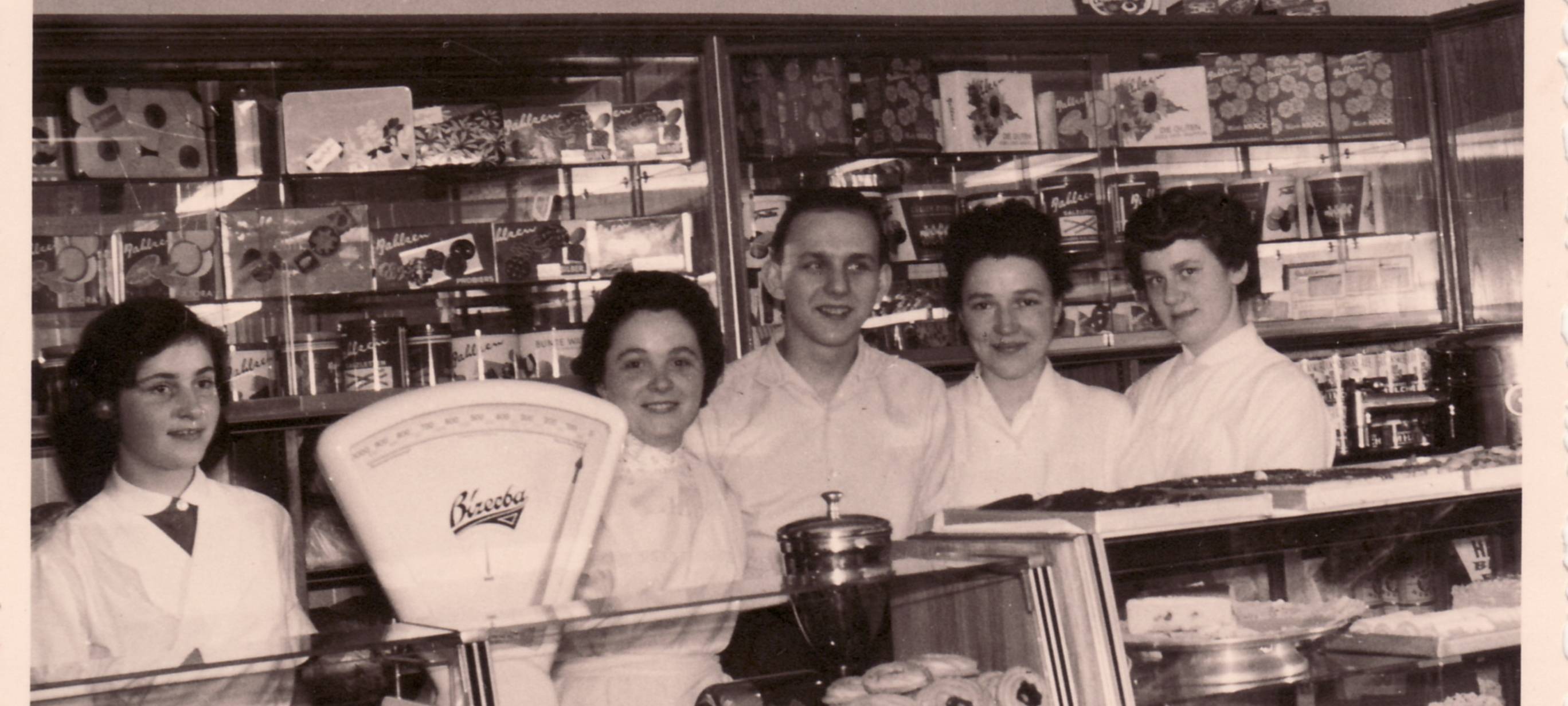 Bäckerei im Jahr 1963