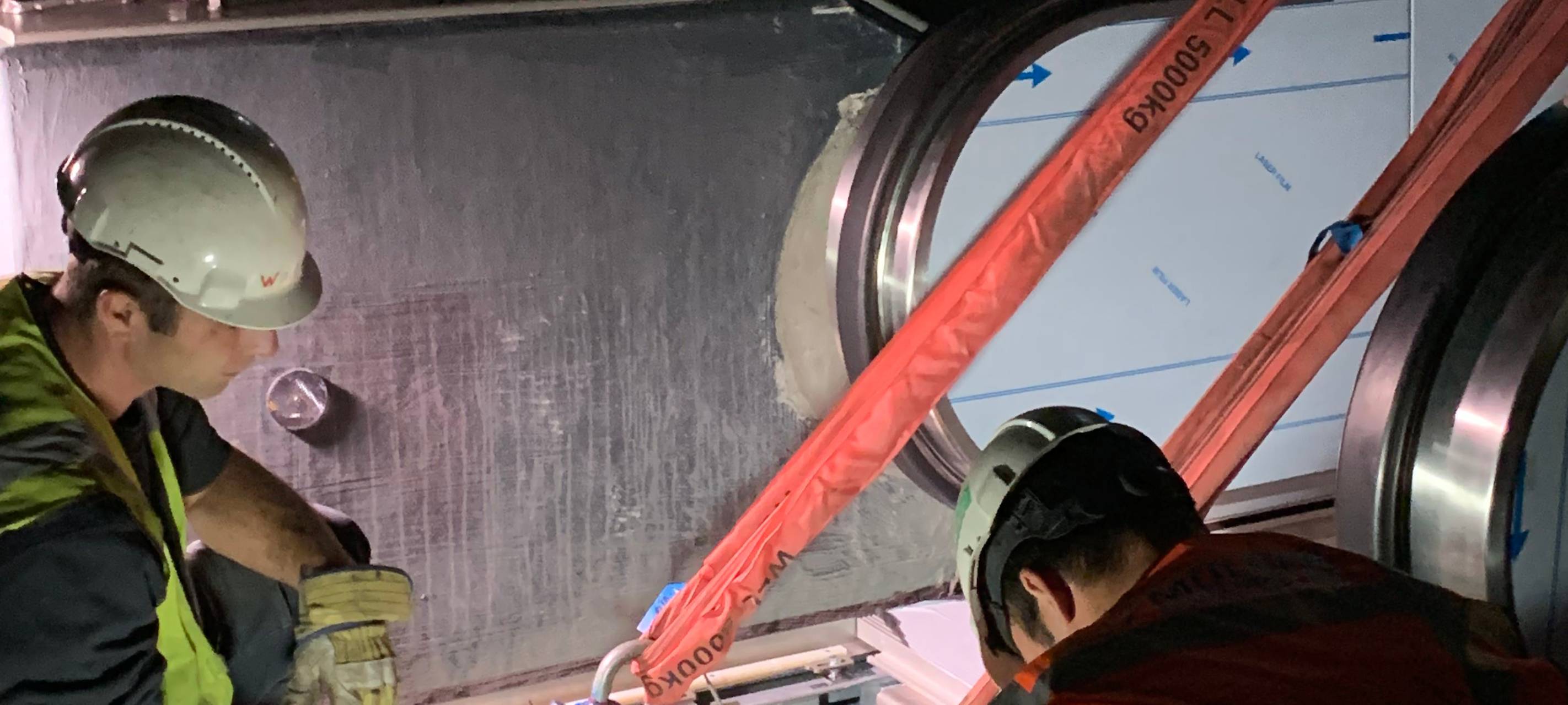 Fliegende Rolltreppen in Holsterhausen