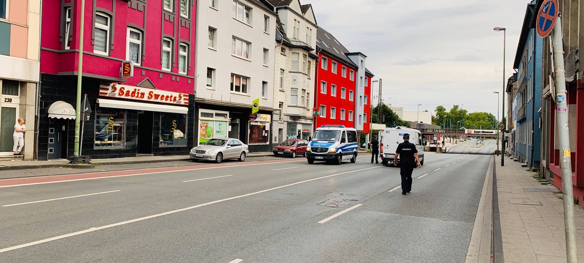 Bombe an der Krablerstraße in Essen-Altenessen