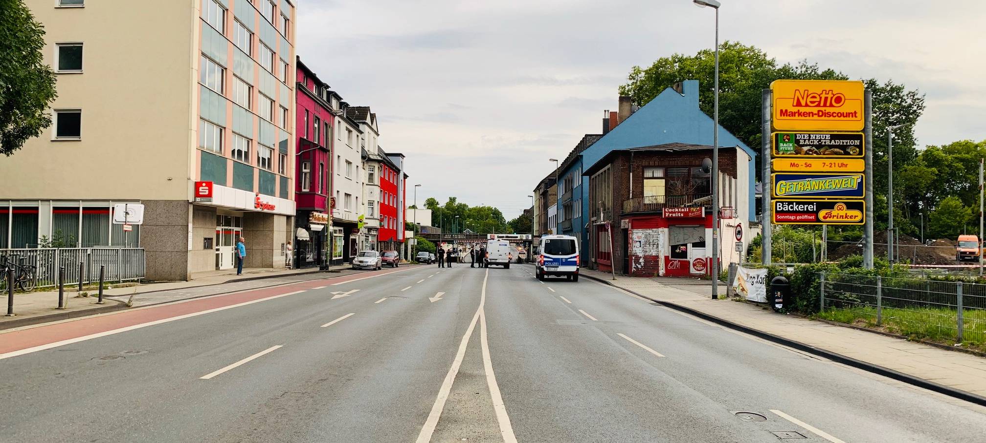 Bombe an der Krablerstraße in Essen-Altenessen