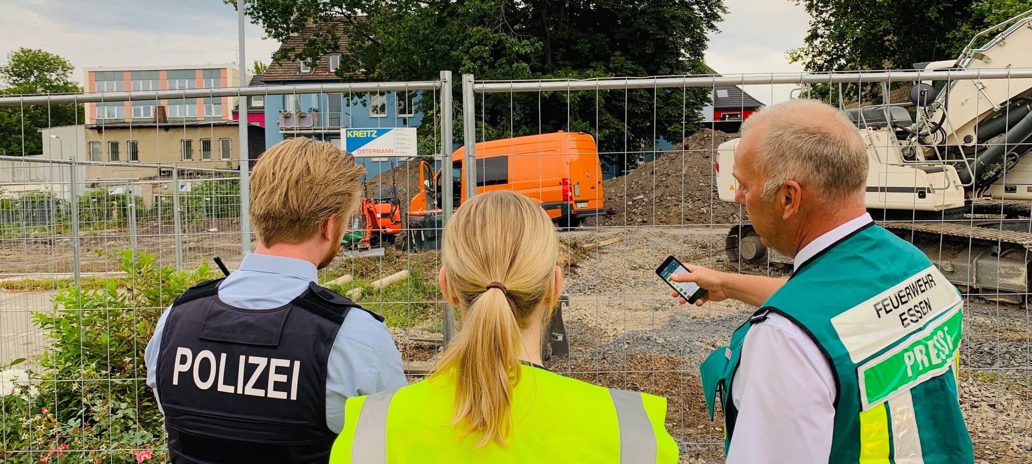 Bombe an der Krablerstraße in Essen-Altenessen