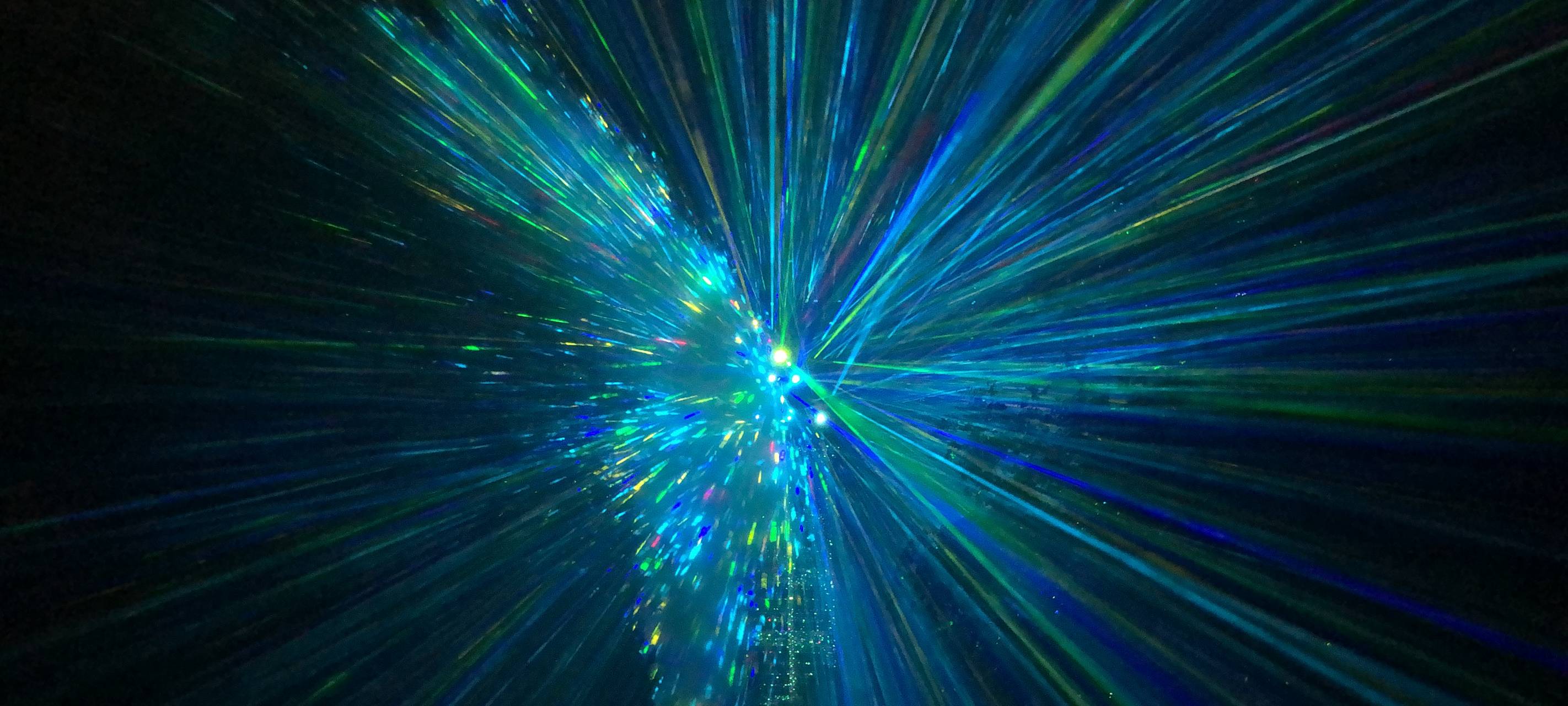 Damit man die Lasershow auch richtig sieht, wurde viel mit Nebel gearbeitet.