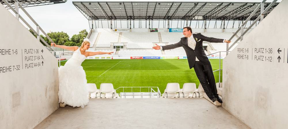 Heiraten im RWE-Stadion