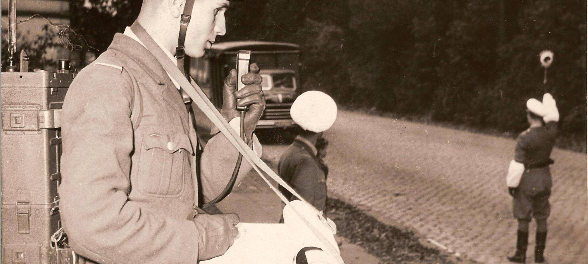 So sahen ´Geschwindigkeitskontrollen in den 50er Jahren aus.