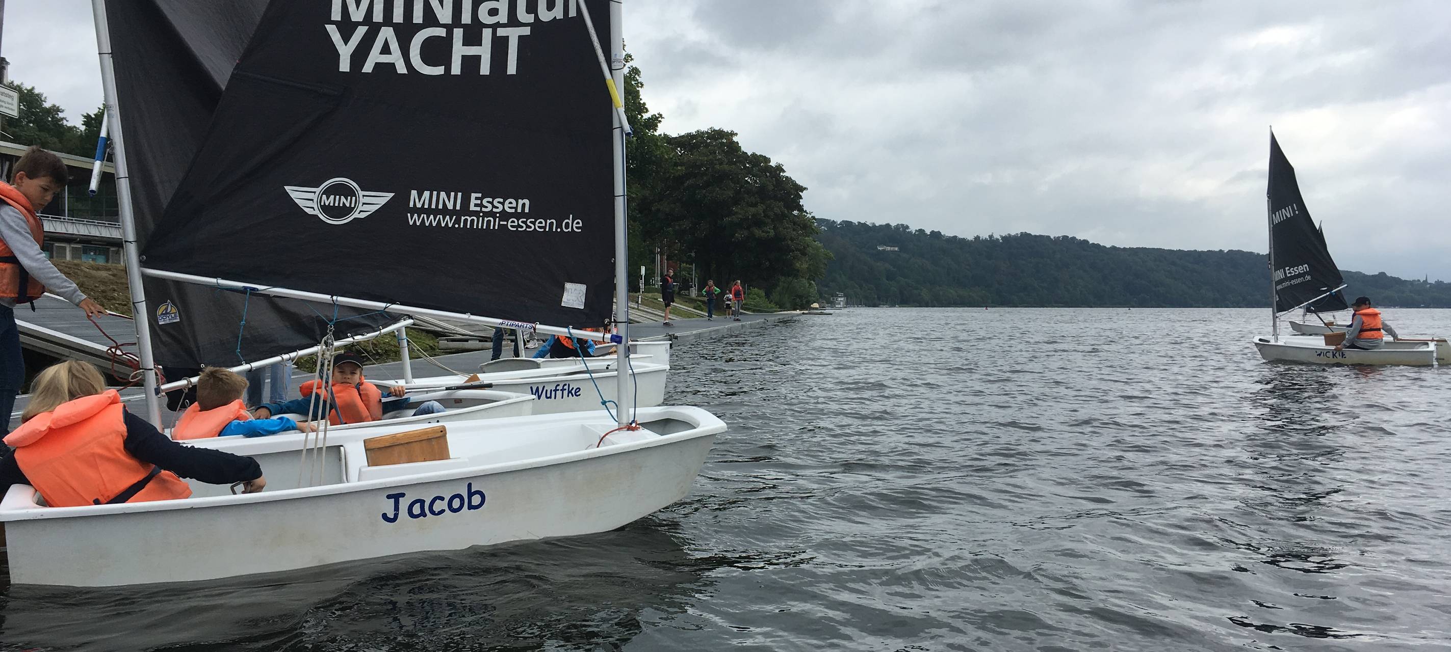 Segelboote auf dem Baldeneysee