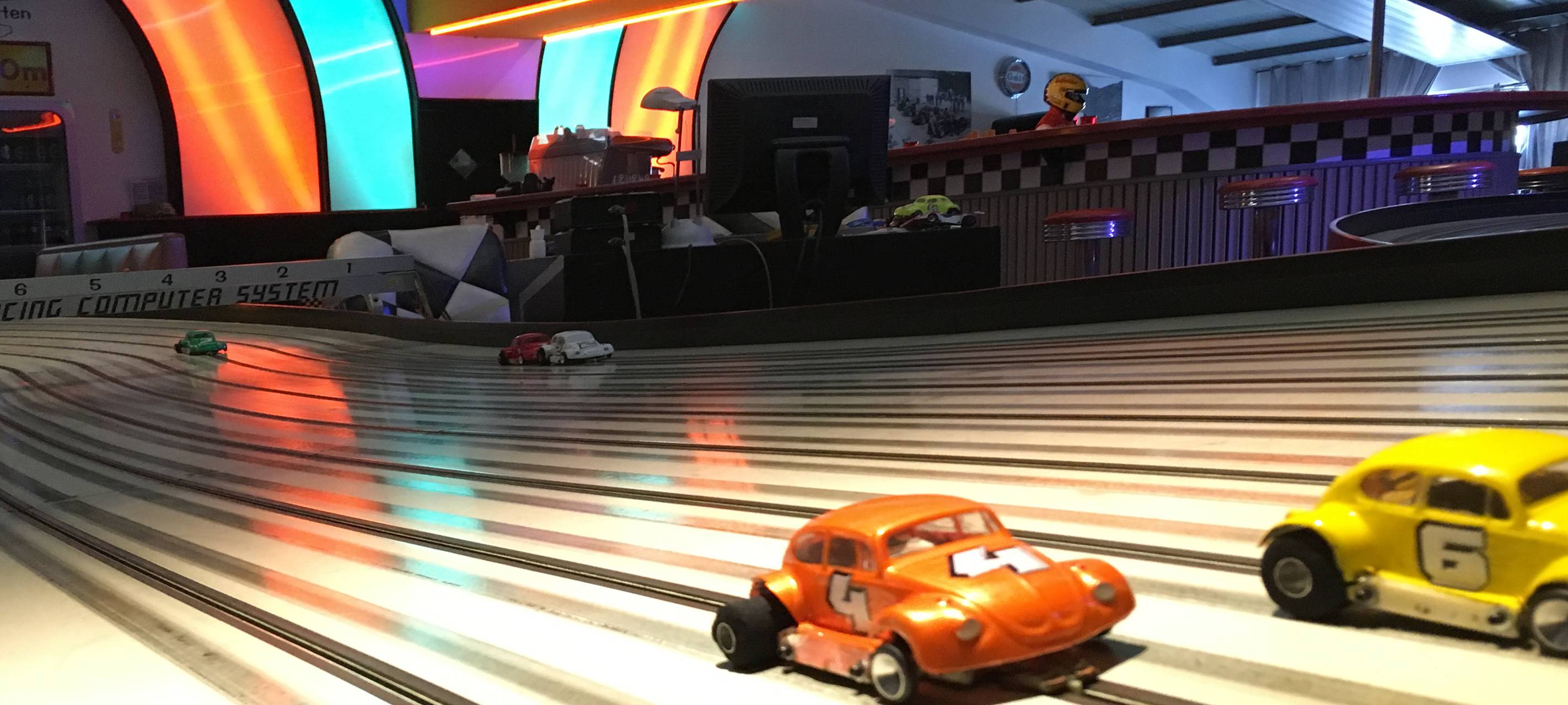 heiraten mit Carrera-Bahn