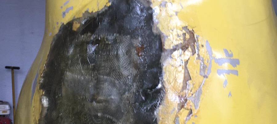 So sah der ganze Schaden aus