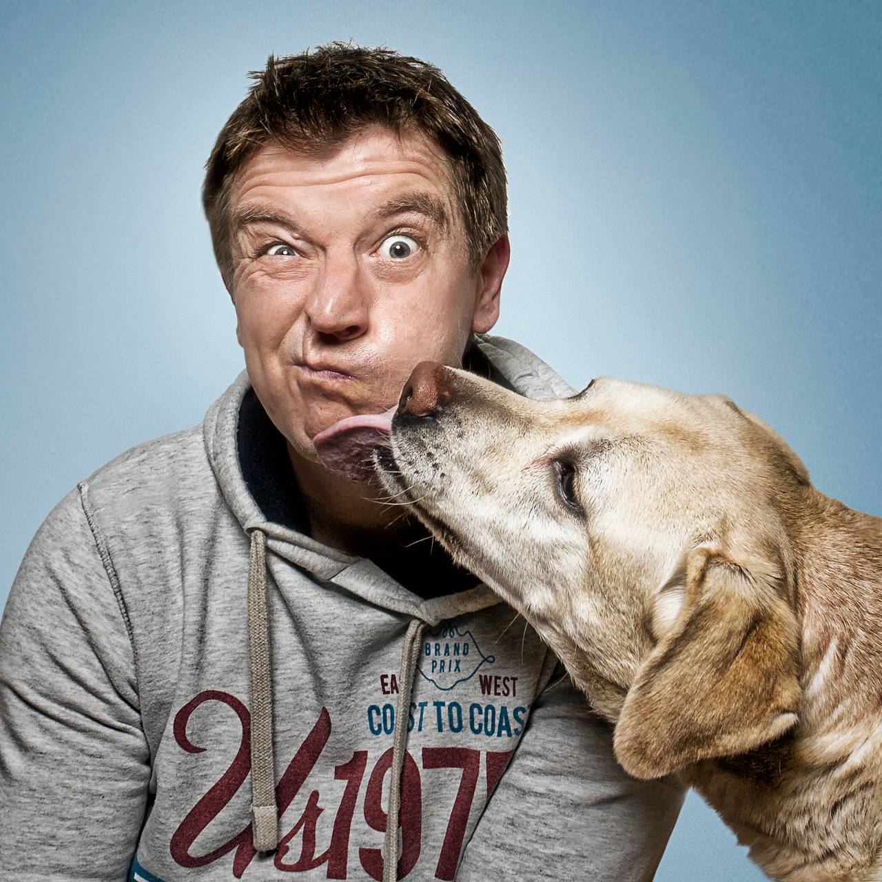 Der Fotograf Christian Vieler stellt sich auch als Model zur Verfügung