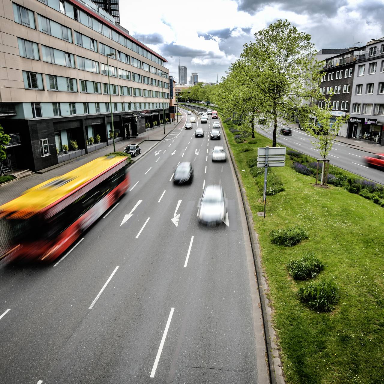 Schützenbahn Innenstadt Essen Umweltspur