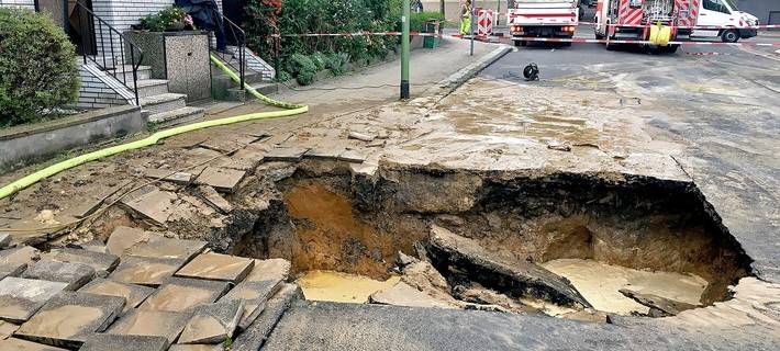 Nach Wasserrohrbruch: Straße in Essen-Ostviertel noch zwei Wochen gesperrt