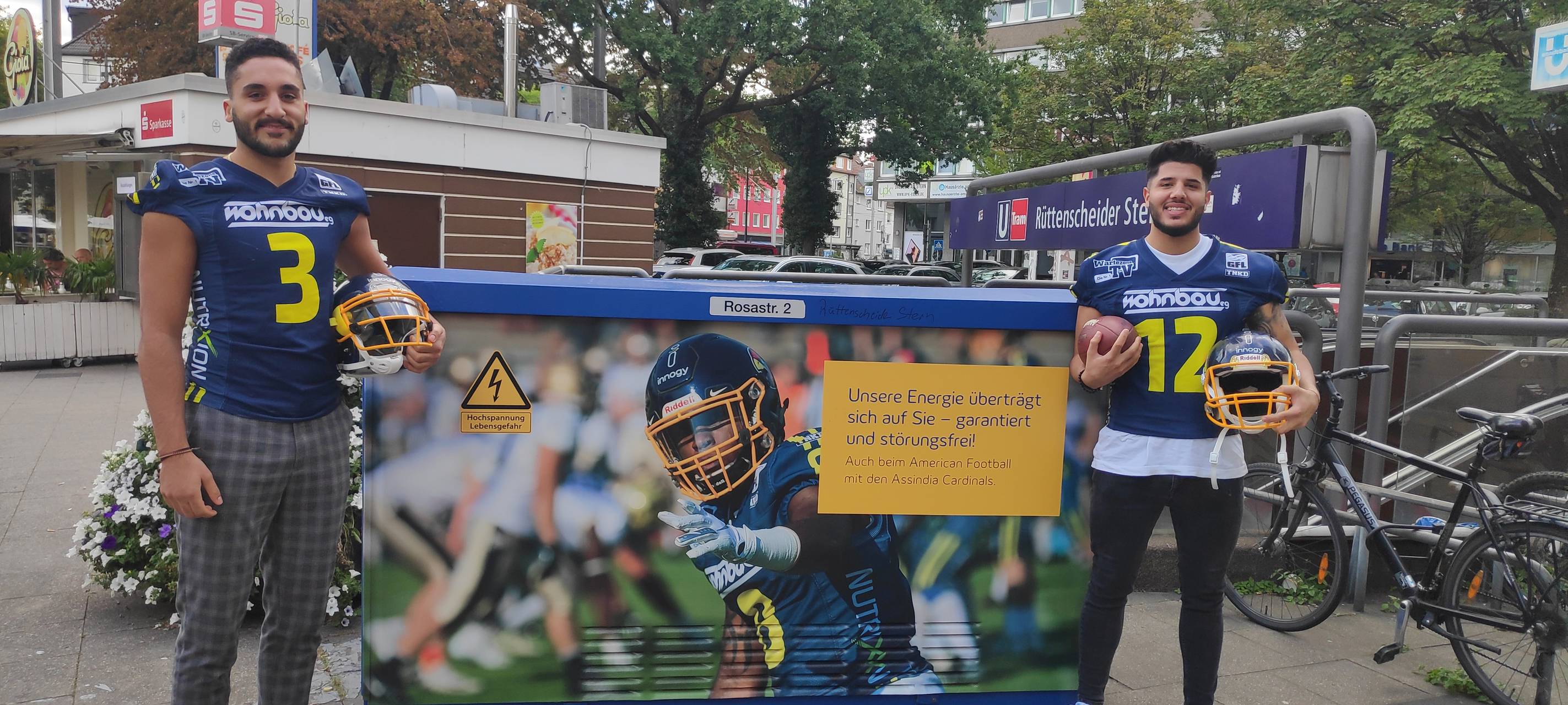 Bemalter Trafo am Rüttenscheider Stern