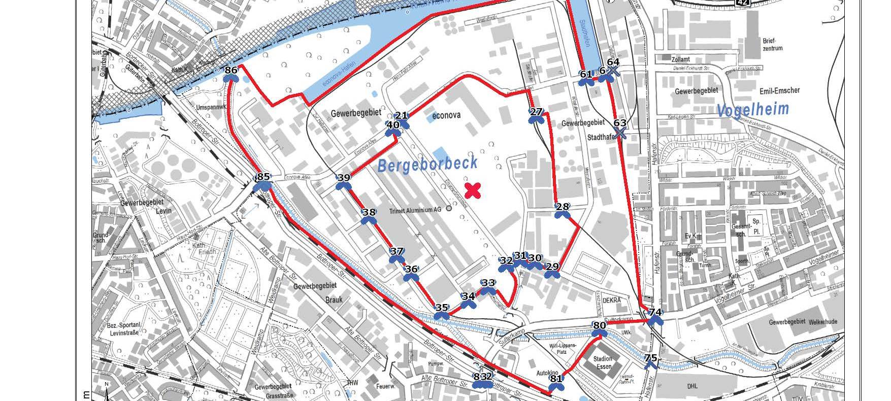 Bombe bei Trimet in Essen-Bergeborbeck