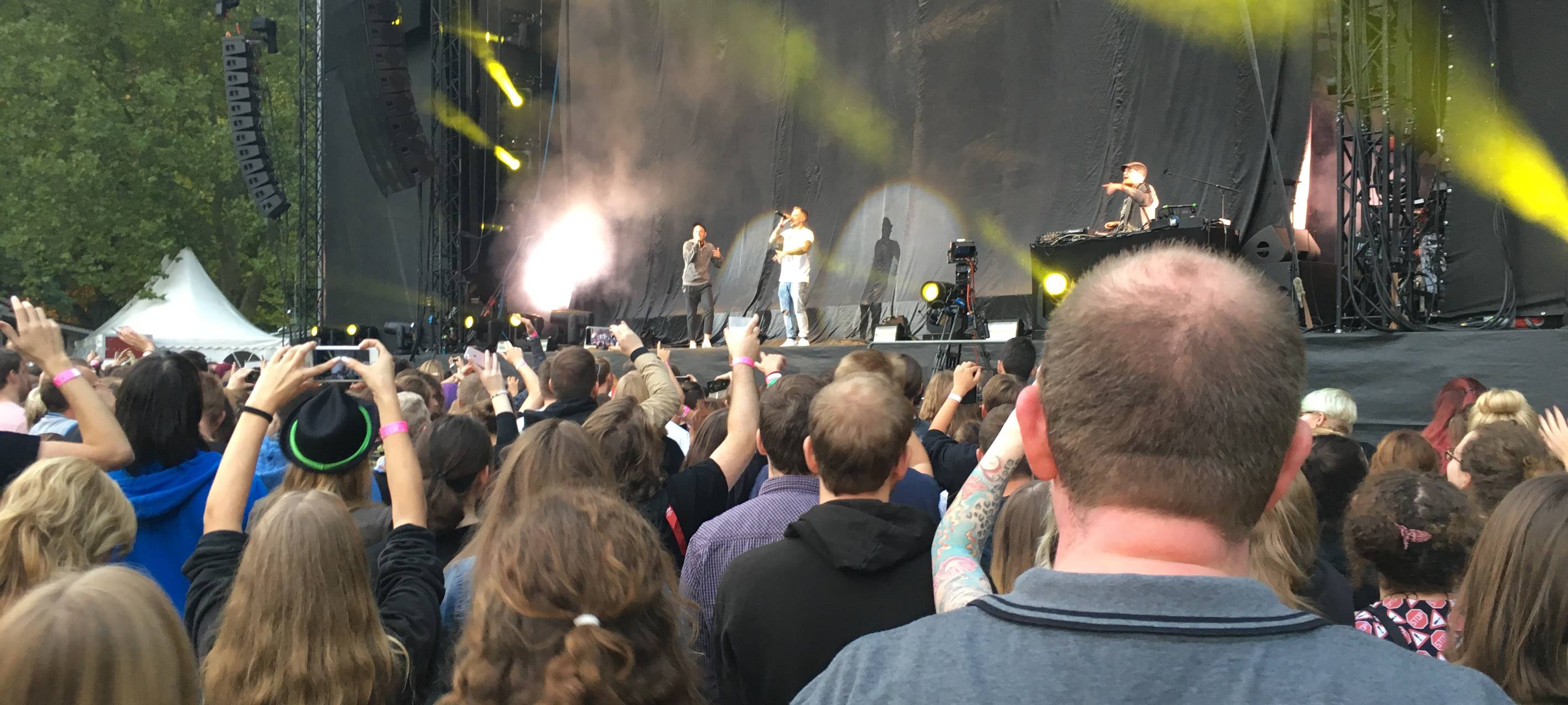 Vorband beim Alligatoah-Konzert