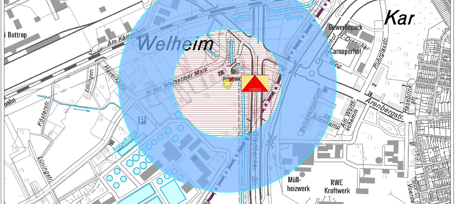 Bombenfund in Bottrop